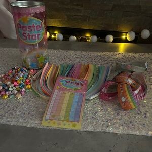 FREE SHIPPING Pastel/Sanrio Star Origami Kit